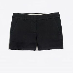 J. Crew Factory Shorts - J. Crew cotton black 3 inch shorts size 6 J. Crew Factory Shorts - J. Crew cotton black 3 inch shorts size 6